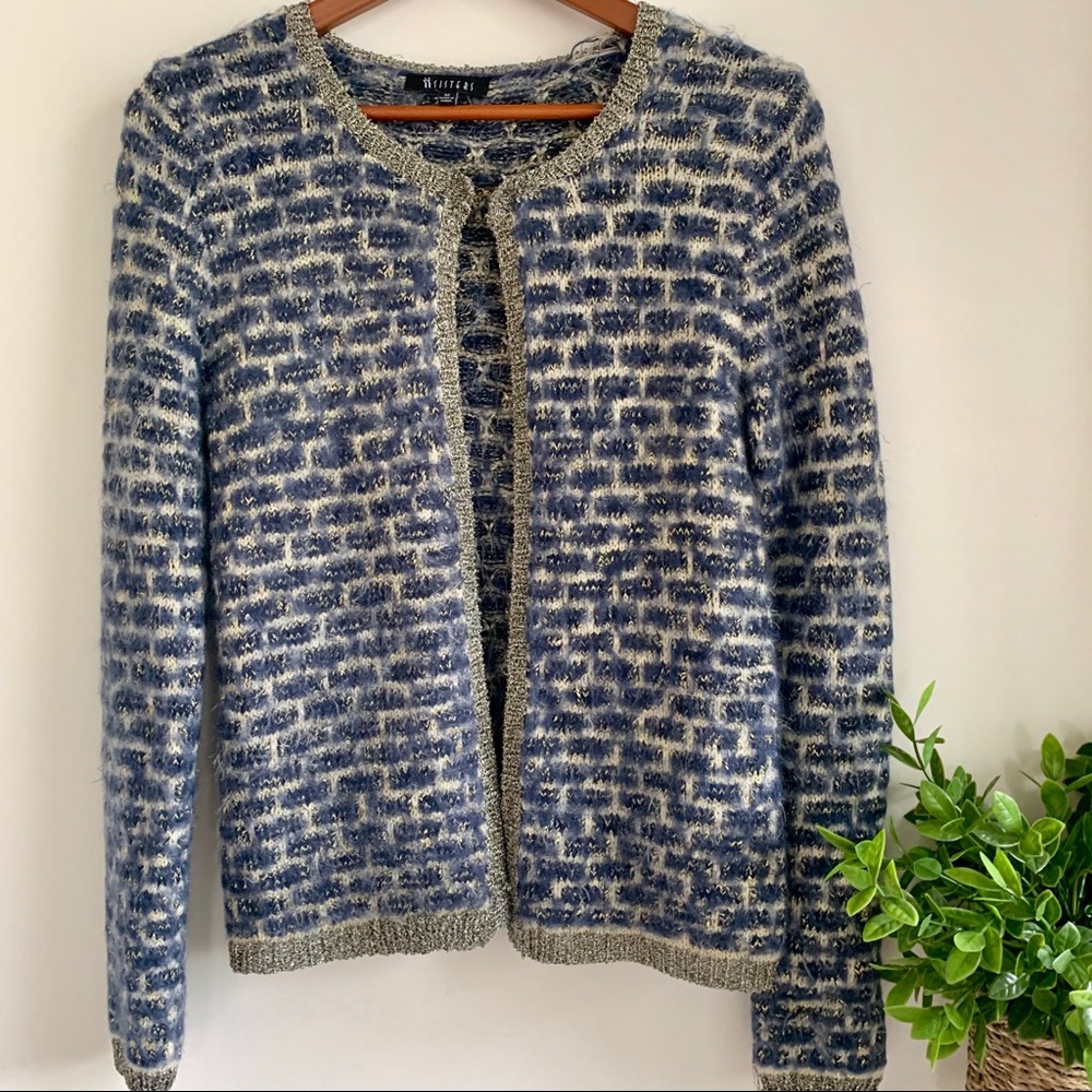 Sisters Eyelash Knit Cardigan